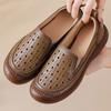Fashion GKTINOO Women's Flats Handmade Shoes 2025 Spring Autumn Genuine Leather Ladies Shoe Flat Shoes Women Hollow Retro Shoe