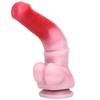 Liquid Silicone Dildo  Shaped Dildo  Male And Female Anal Plug  Adult Product