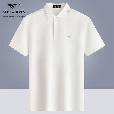 Men's 7A Antibacterial Cooling Silk Blend Polo Shirt
