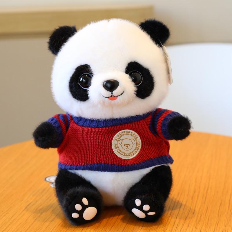 

Чарівна гігантська панда Плюшева іграшка - Реалістична м яка тварина для дітей 25cm