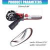6 Speed Adjustable Cordless Belt Sander 300W Motor and Stainless Steel Construction Ideal for Confined Areas