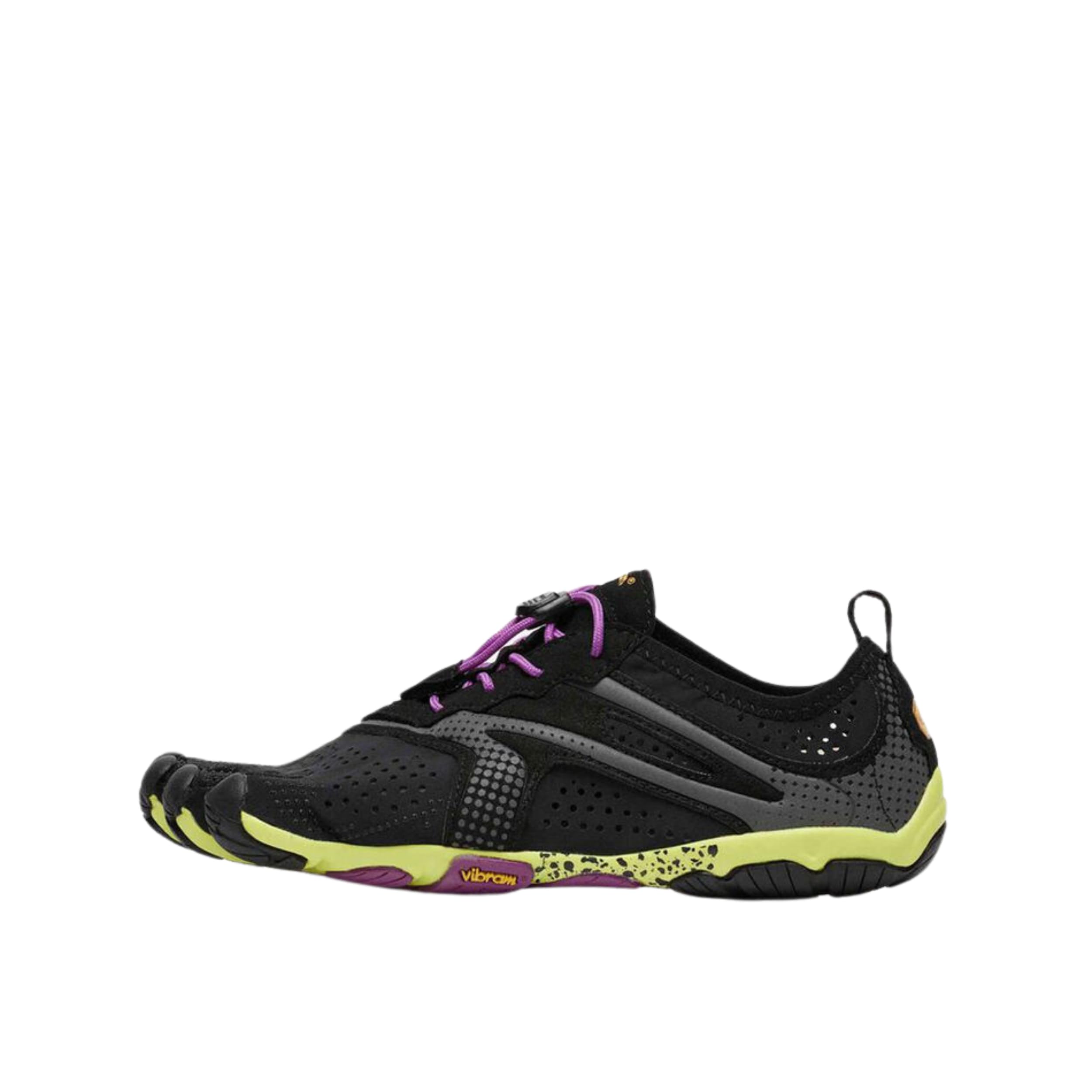 

Кроссовки Vibram Women s FiveFingers V-Run, черные/желтые/фиолетовые, 36 EU / 6.5-7 US