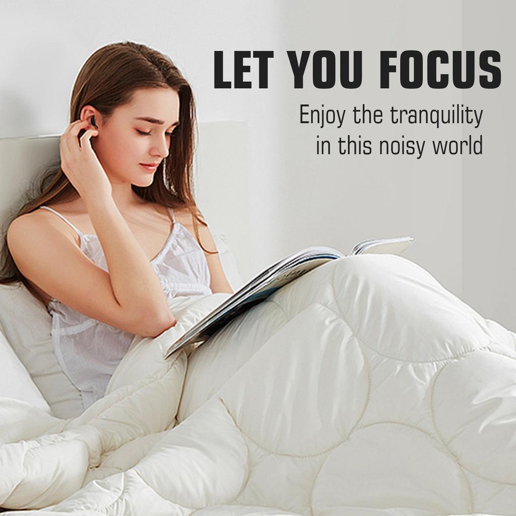 Schallisolierende Schlaf-Ohrstöpsel, Superweiche geräuschreduzierende Silikon-Ohrstöpsel, Wiederverwendbar, Geeignet zum Schlafen, Schwimmen, Arbeiten und Studieren(1 Paar)