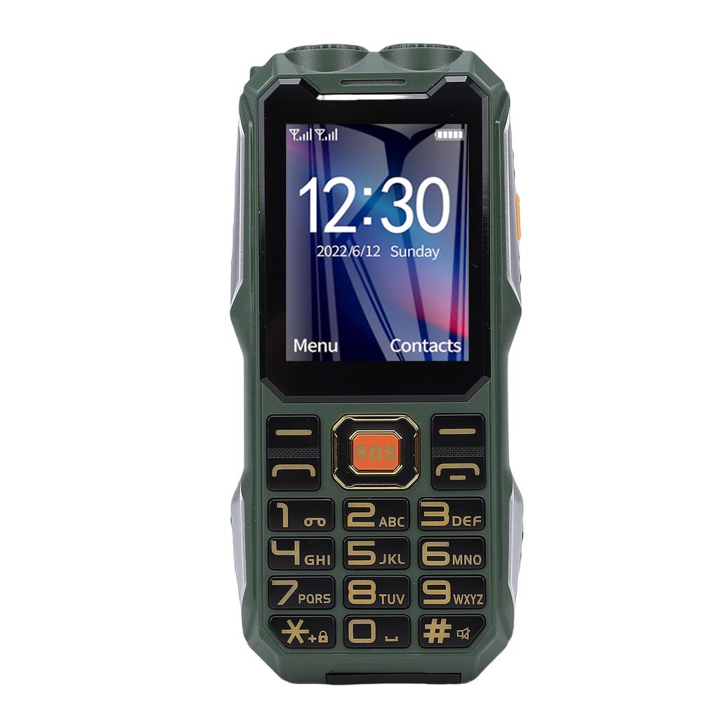 4G LTE Unlocked Phone with SOS Key 0.08MP Camera Dual SIM MP3 Call Text Messaging Function 2.4 Inch Large Screen