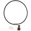 Colantotte Crest Premium Necklace 47cm Premium with Gift Wrapping Bag and Message Card (M Approx. / Black)