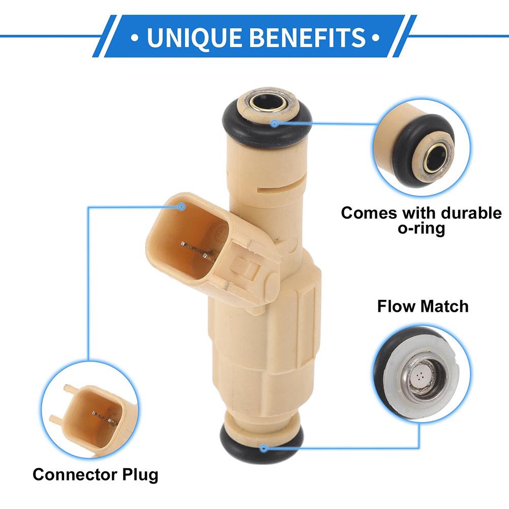 Engine Repair Yellow Fuel Injector For Ford Explorer Meets Factory Specifications Perfect Fit Easy Installation