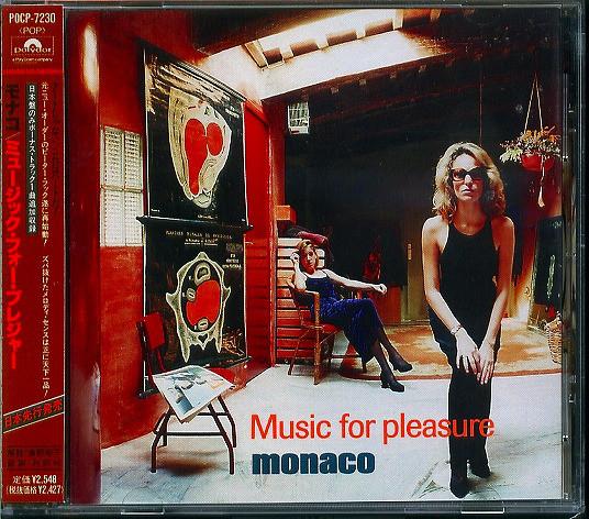 

CD MONACO - Music For Pleasure POCP7230 POLYDOR 1997 Япония Поп Б/У