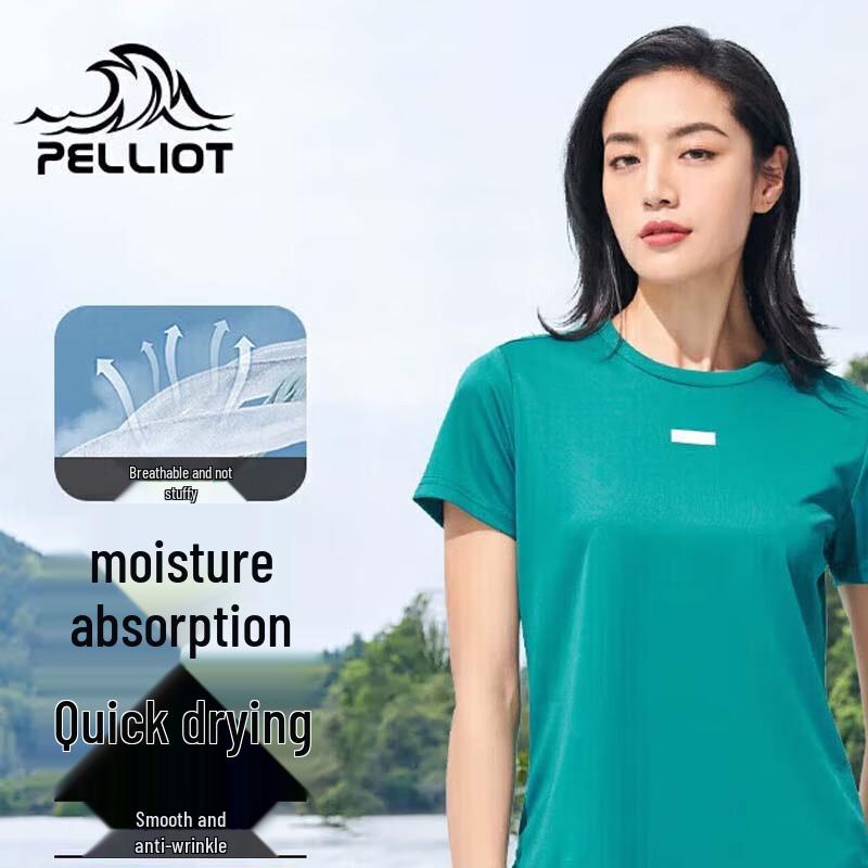 Pelliot Women s Breathable Outdoor Short-Sleeve T-Shirt 12121502 XXXL