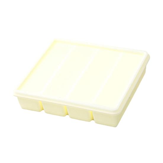 Ice Cube Mold Silicone Freezer Tray with Lid Multi-Compartment Ice Cube Tray for Freezing Long Ice Cubes Broth