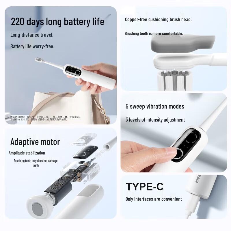 BAIR i7 Smart Sonic Electric Toothbrush
