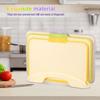 Non-Slip Cutting Board Plastic Chopping Board Durable Charcuterie Board  Cooking