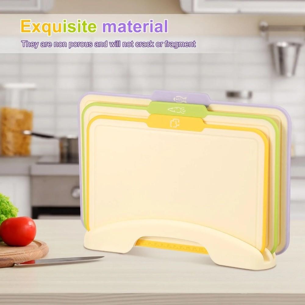 Non-Slip Cutting Board Plastic Chopping Board Durable Charcuterie Board  Cooking