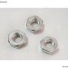 Bicycle Front Axle Nut & Children's Rear Axle Fine Thread Screw with Flange Crank Cap for Bottom Bracket