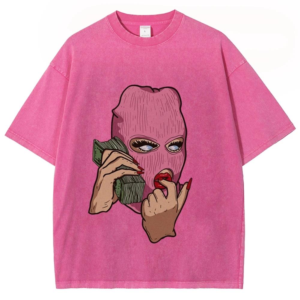 

Винтажная футболка с эффектом стирки, элемент Пасхи, оверсайз, короткий рукав, унисекс, мужская, женская, хлопок, лето, с графическим принтом 3XL