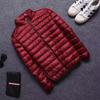 Autumn and Winter Cotton-padded Clothes Men's Light and Fashionable Cotton-padded Clothes Hooded Short Youth Stand-up Collar Cotton-padded Jacket