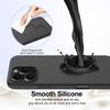 For iPhone 16 Pro Magnetic Case Shockproof Liquid Silicone Phone Cover