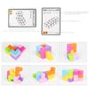 TOYS Magnetic Magic Cube Building Blocks Antistress Cubo Educational Learning 3D Puzzle Toys For Children Color Random