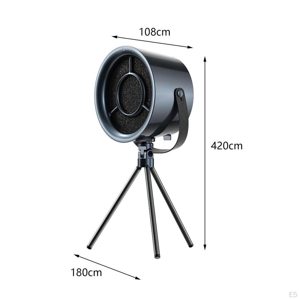 Compact Extractor Hood for Kitchen Use, Adjustable Angle, Portable Design Frying