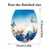 Waterproof Butterfly Wall Stickers Toilet Sticker Decorative Kitchen Stickers Bathroom Vinyl Decals Christmas Decoration