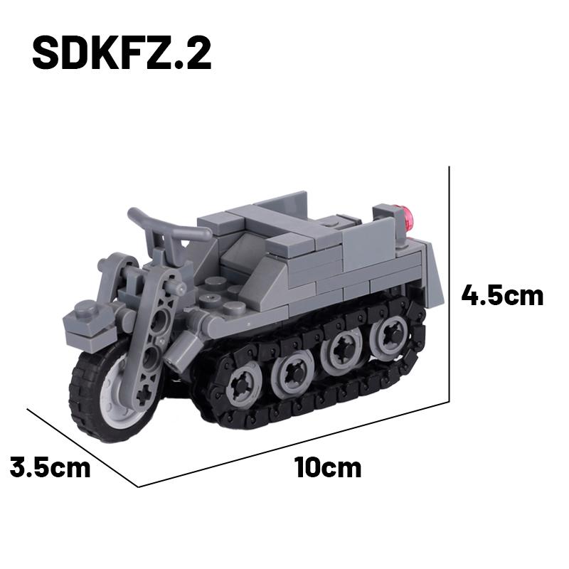 MOC WW2 Military War Vehicle Building Blocks Army Soldier US Spitfire Tank Armored Vehicle BF109 Fighter Jet Prison Cage Toys