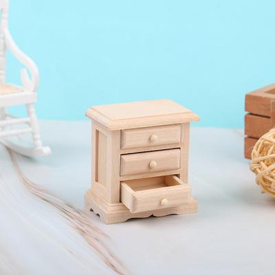 1 pezzo1:12 accessori fai da te per mobili in miniatura in legno per casa delle bambole
