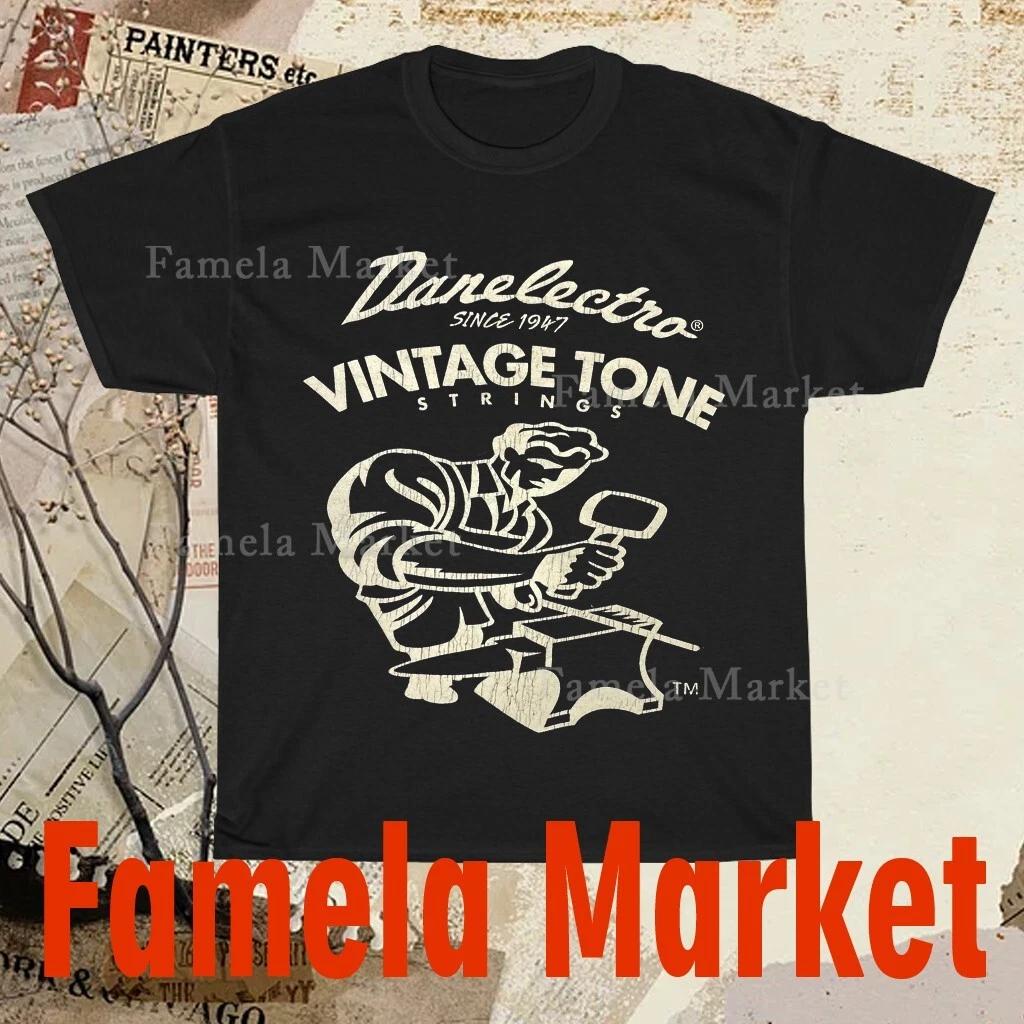 

Danelectro Guitar Logo TEE T-Shirt Funny American Size S to 5XL T-Shirt 4XL