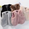 Autumn Winter Faux Fur Vest Girls Toddler Girls Sleeveless Jacket Kids Baby Girl Outerwear