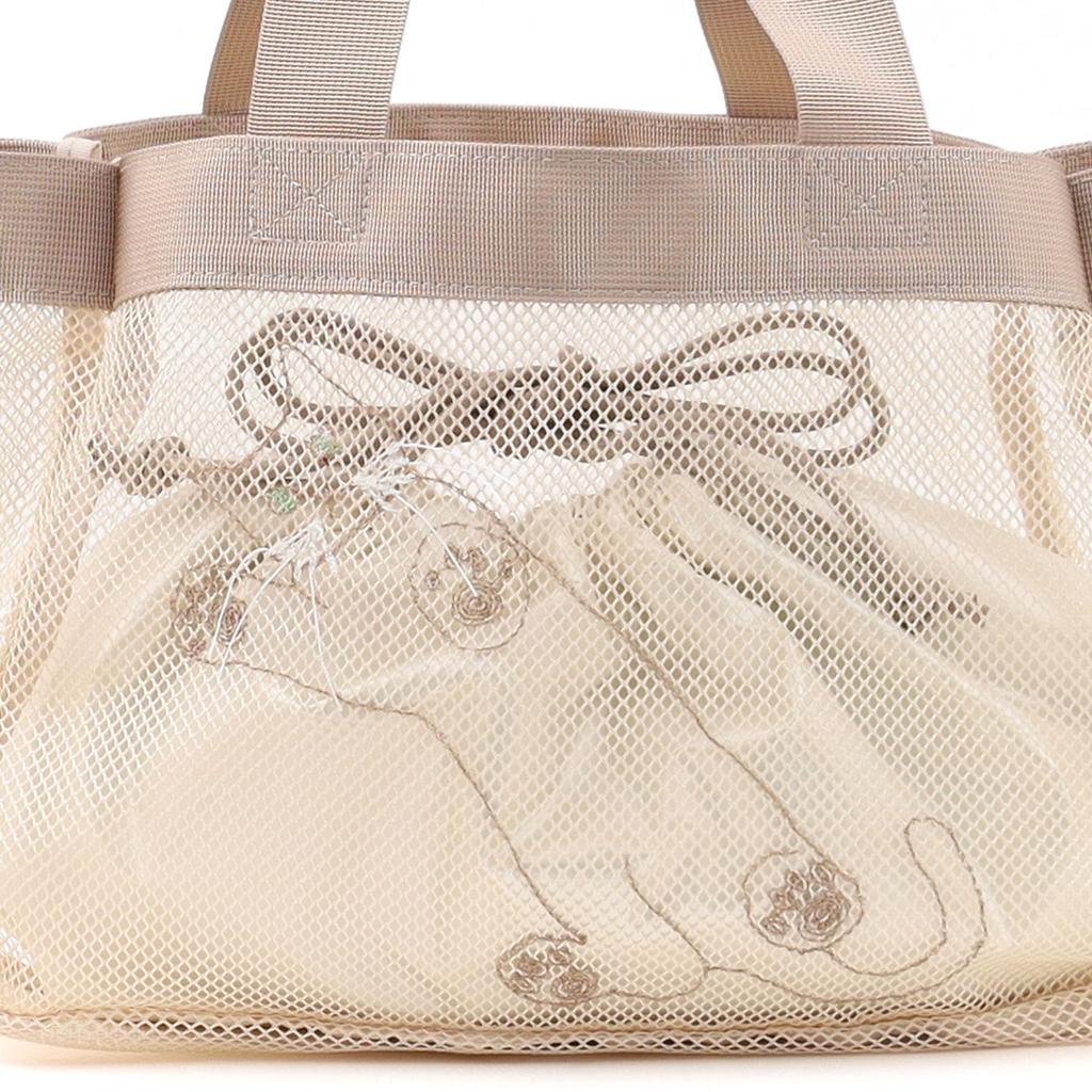 Daily Life Mesh Bag 2613111613 Ivory [Kuuko] Cat's (202)