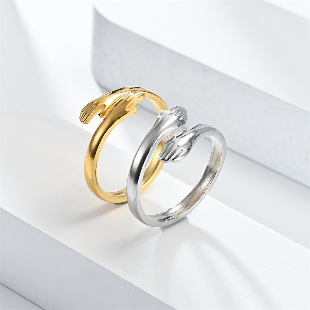 1Pc Fashion Embraces Smooth Fashion Rings, Multi-functional Rings Suitable for Men and Women