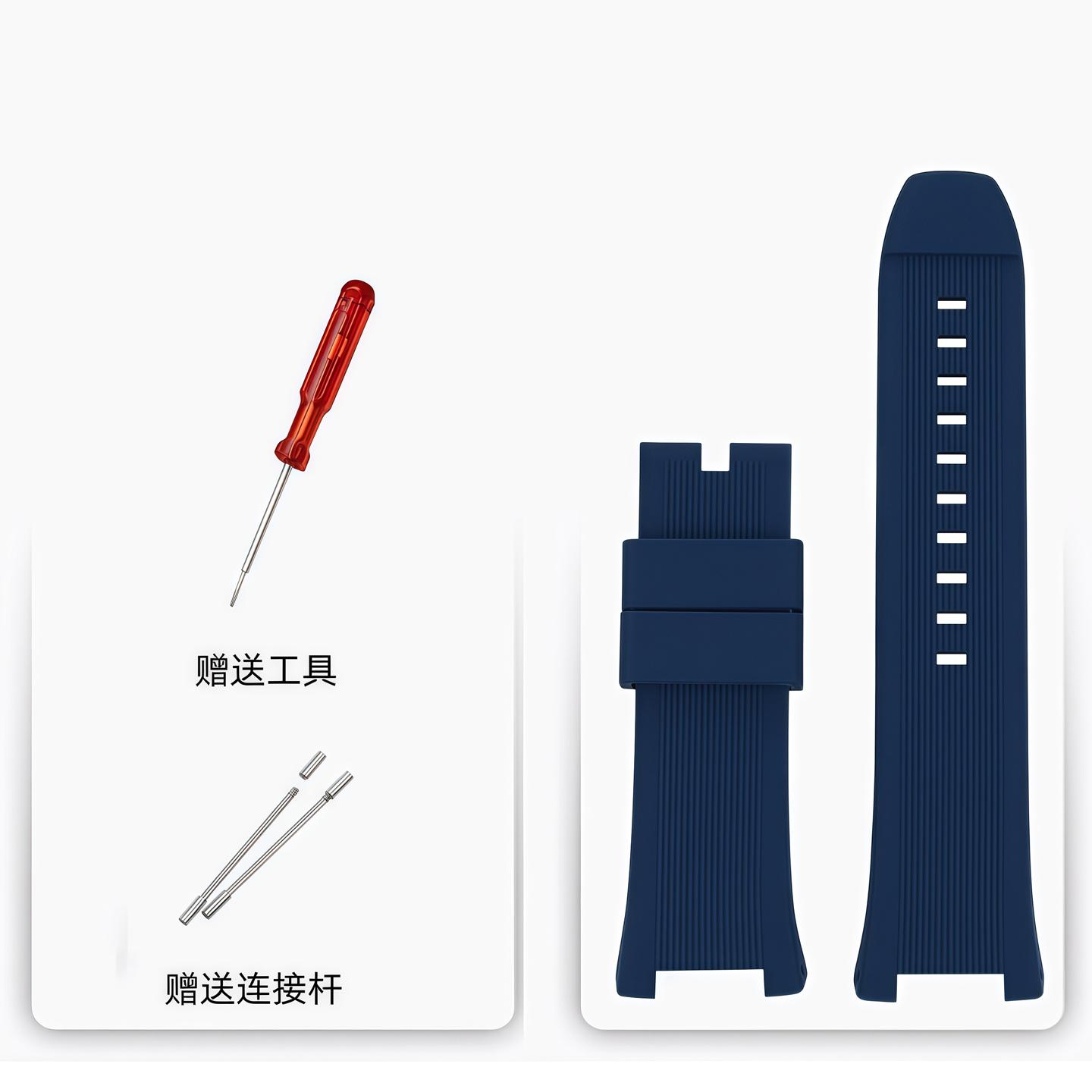 

Watchband For RARONE Gemini 8840119/8840129/8840139/149 Silicone Watch Strap with Men s Wristband Accessories Bracelet