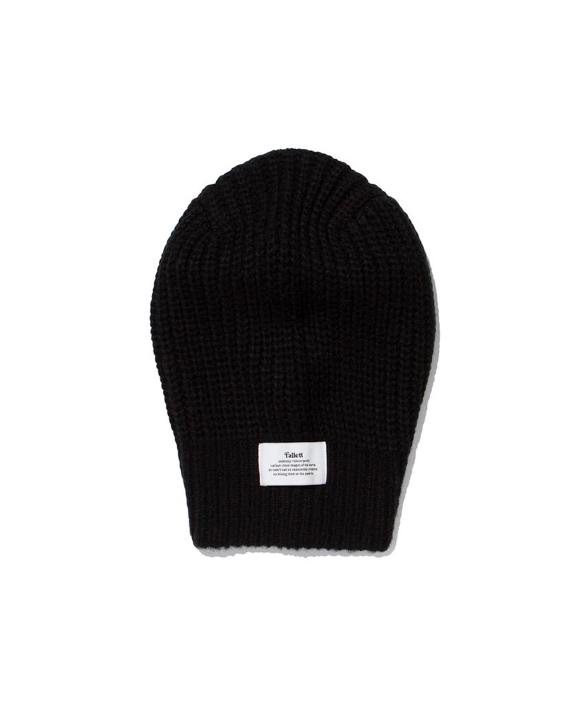 FALLETT Knit Balaclava Black