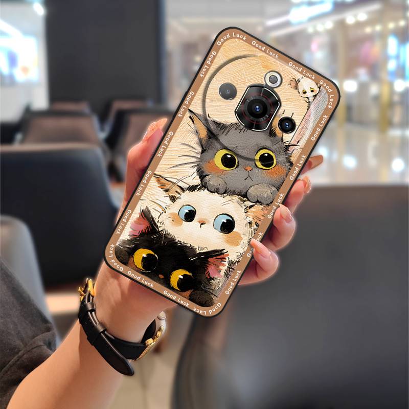 

Граффити Полная обертка Чехол для телефона Для ZTE Nubia Focus Pro 5G Модный дизайн Животные Прочный ТПУ Защитный Пыленепроницаемый Милый ZTE Nubia Focus Pro 5G