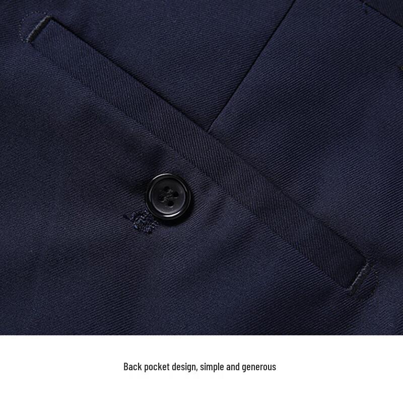 ROMON Men's Slim-Fit Business Suit Set