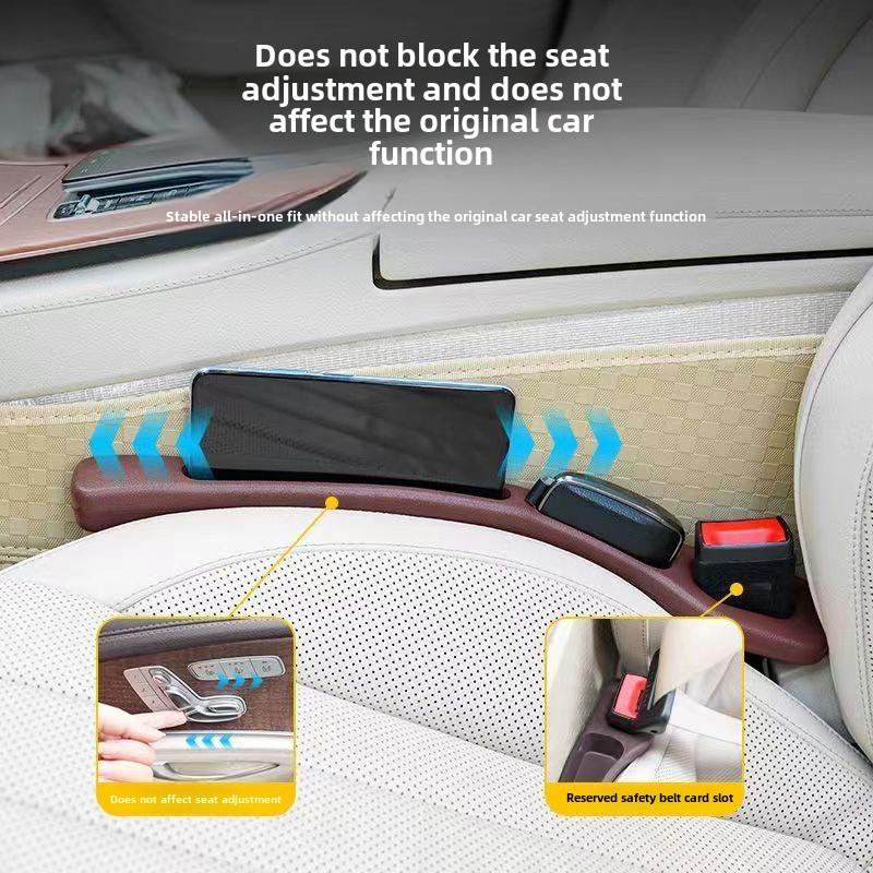 New Upgraded Soft EVA Material Filler Strip Car Seat Side Gap Filling Bendable Styling Leak-proof Plug Sealing Strip Accessories