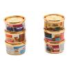 1/5Pcs 1/12 Dollhouse Simulation Pet Food Can Mini Cat Dog Food Toy Pretend Play Doll House Home Decor Accessories