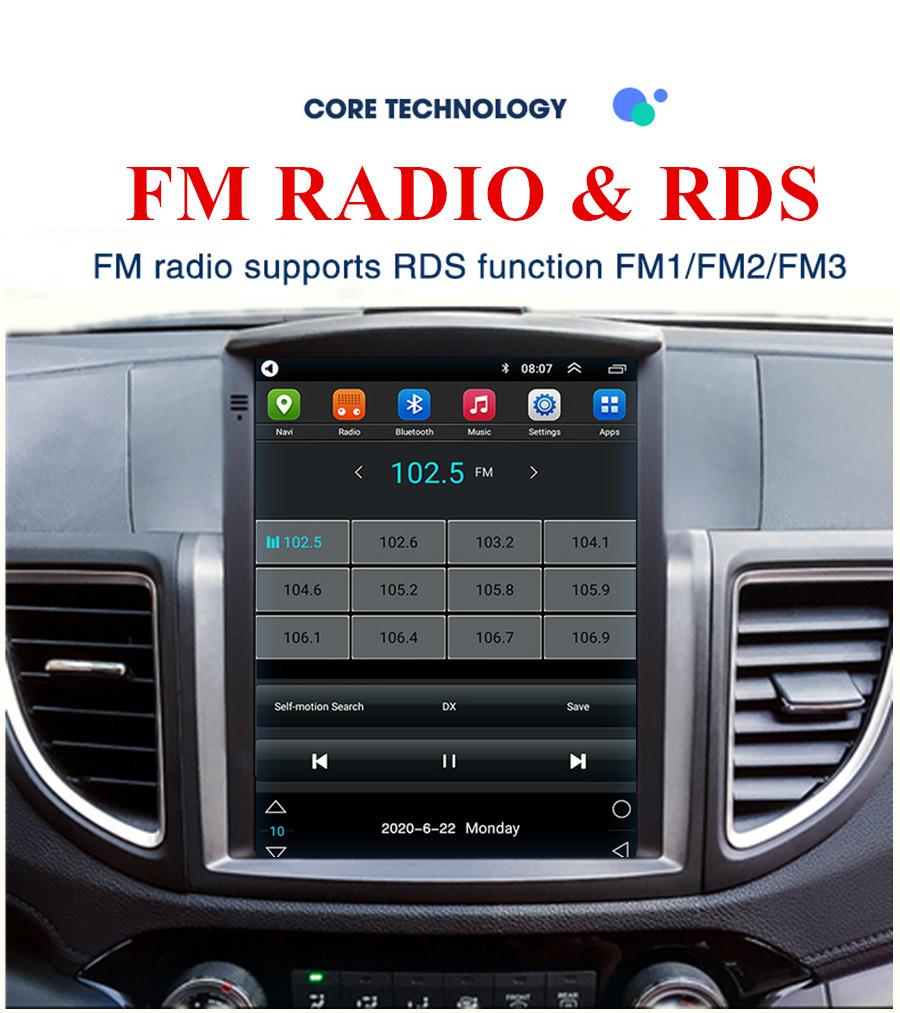 9.7'' Android 10.1 Car Stereo Radio GPS Navigation for Honda CRV 2012-2016 LHD