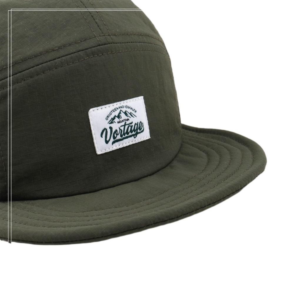 Japanese Women Sun Hat Quick-drying Snapback Cap Retro Short Brim Baseball Cap  Outdoor