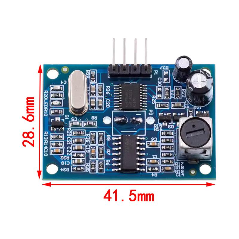 Vodotěsný ultrazvukový modul JSN-SR04T / AJ-SR04M Vodotěsný integrovaný snímač vzdálenosti pro měření vzdálenosti pro Arduino