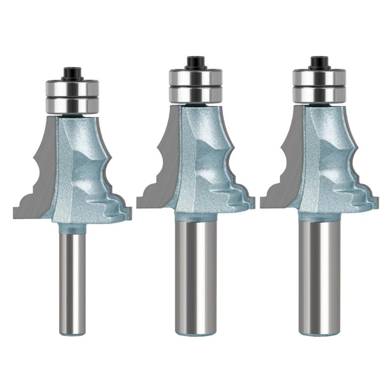 Frame Molding Router Bit Metal Door Bucket Line Knife Portable Handrail Knife Replacement for Woodwork Handrail Knife
