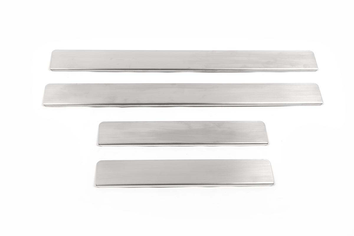 

Накладки на пороги (OmsaLine) 4 порога для Citroen C-3 2002-2010 рр.