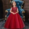Popular European and American Flower Girl Tulle Cake Dress - Girls' Princess and First Birthday Dress