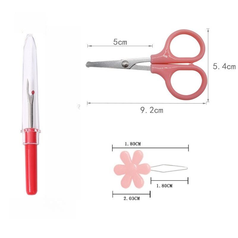 1set Floral Embroidery Kit, Including Stitch Instructions and Tools, Suitable for Beginners, DIY Cross-stitch Craft Materials.