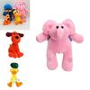 Affascinante Set di 4 Pocoyo Elly Pato Loula Morbidi Peluche Ripieni Giocattoli Bambole per Natale