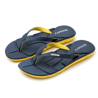 Summer Hot Selling Blue Flip-Flops For Men Plus Size 39-46 Comfort Massage Men's Slippers Non-Slip Flat Bathroom Slippers Male