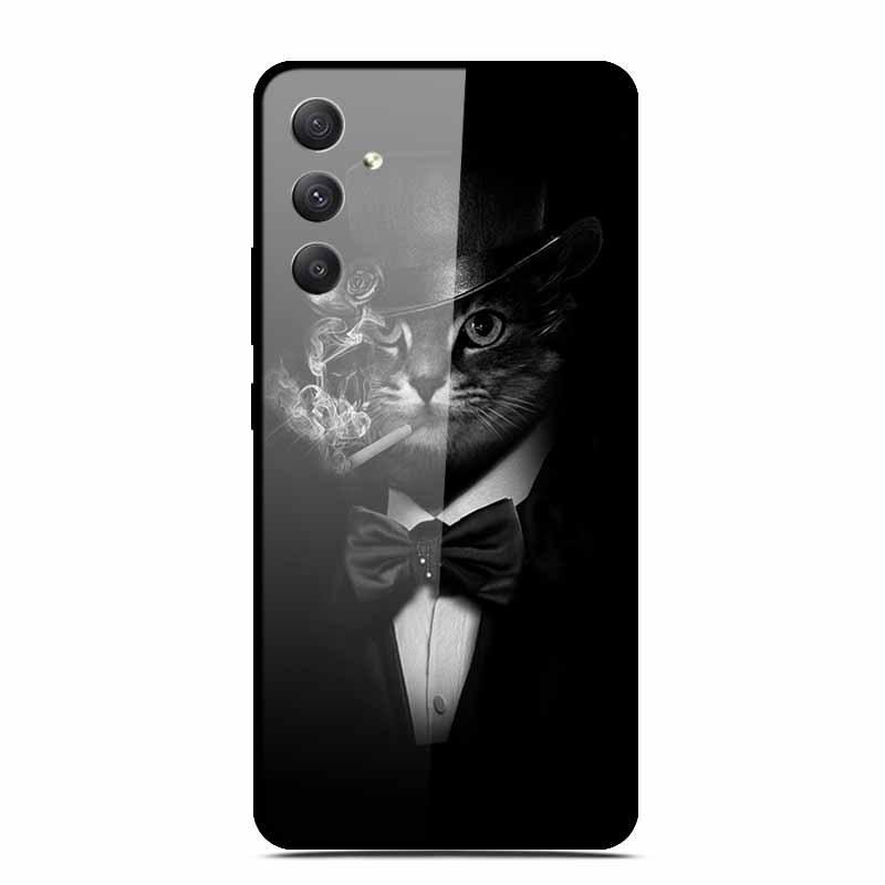 Samsung A35 5G Tempered Glass Phone Case - Personalized Colorful Design