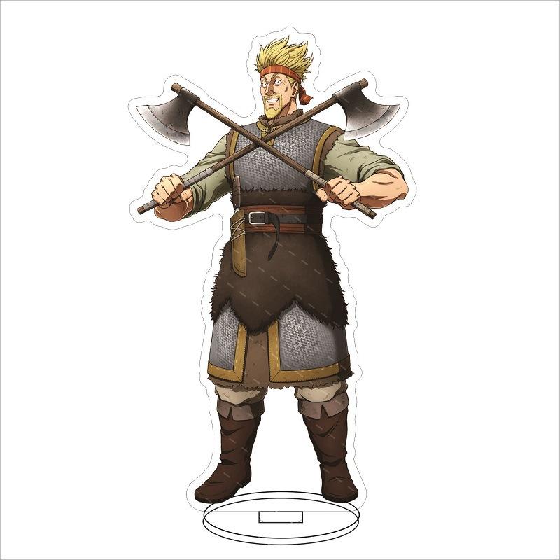 Anime Vinland Saga Thorfinn Acrylic Stand Model Plate Decoration Desk Figure Display Fans Gifts Animation Products Tableware