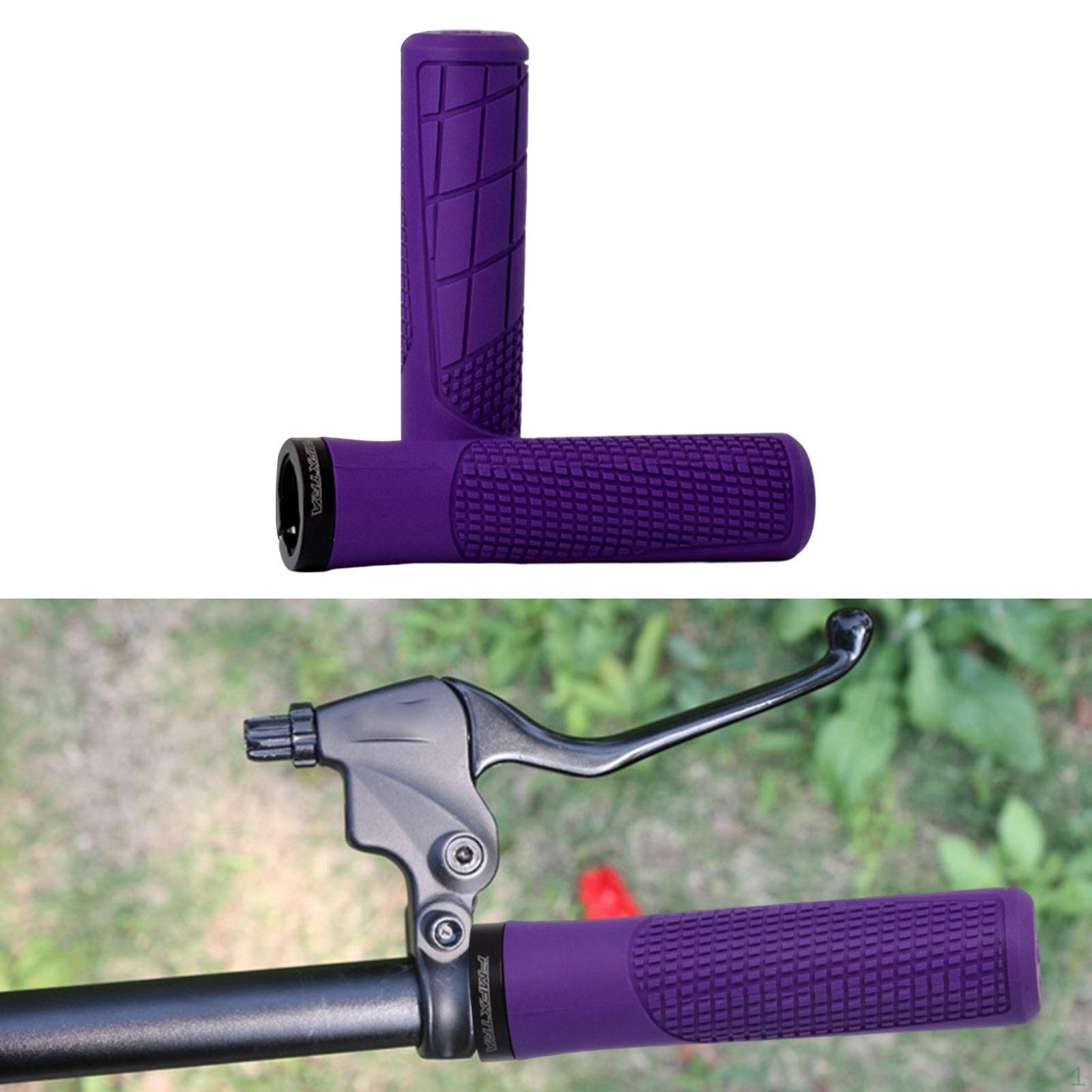 

2 шт. Велосипедні ручки Велосипедна ручка Професійна заміна Антиковзка Велосипедна накладка на кермо для Фіолетовий