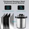 18L/25L Stainless Steel Steam Autoclave Sterilizer Dental Pressure Sterilization Autoclave Steam Sterilizer Pot Retort Machine