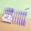 6-Piece DIY Neutral 0.5mm Click Pen Set for Students - Fun and Free Combination