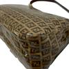 FENDI Zucchino mamma bucket Shoulder Bag Brown Women one belt used
